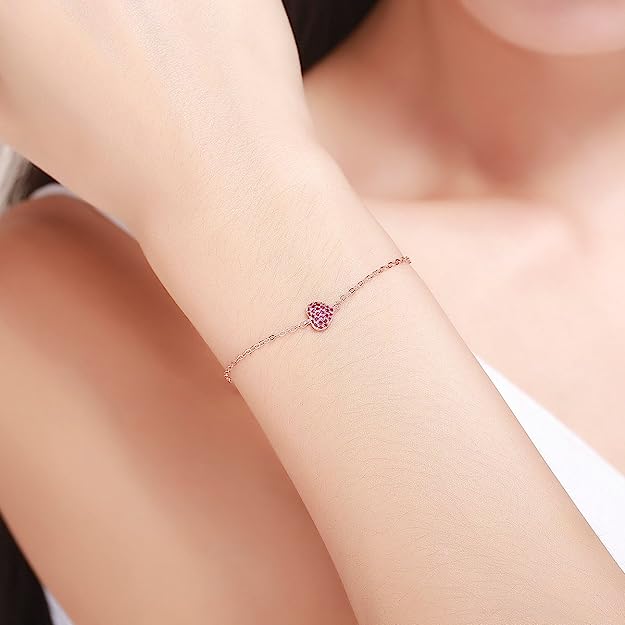 Studded Heart Bracelet - Image 3